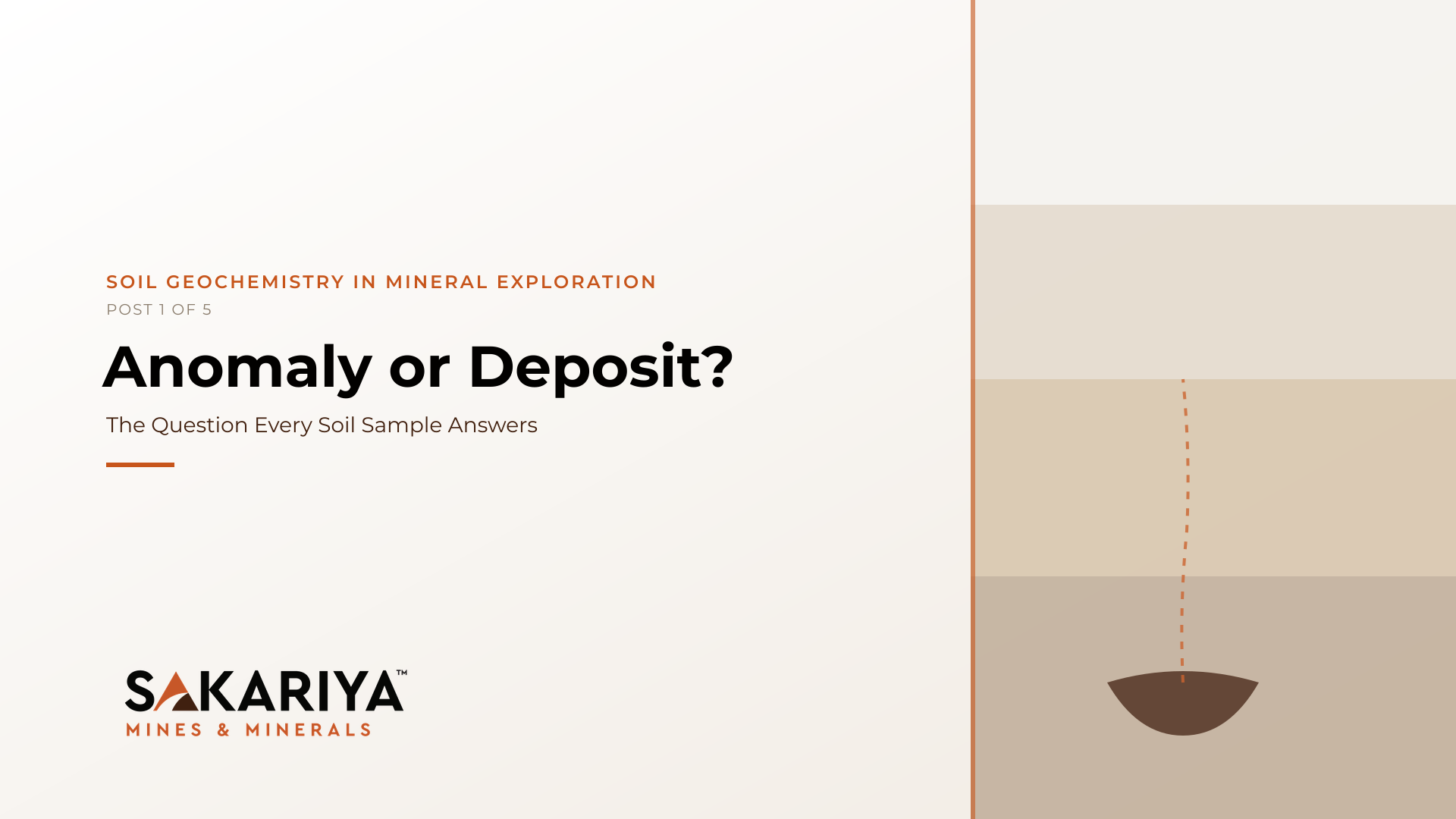 Anomaly or Deposit? The Question Every Soil Sample Answers